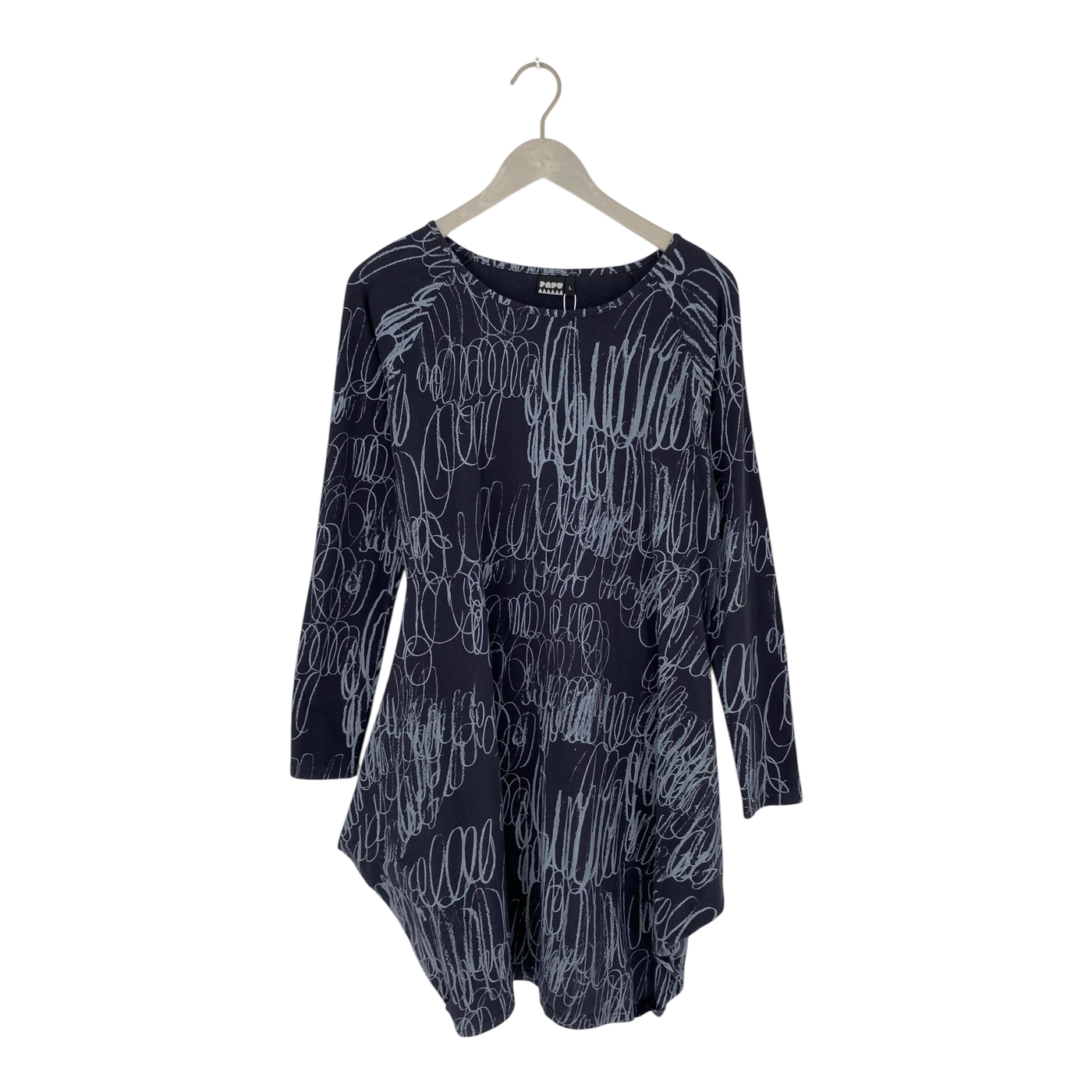 Papu kanto dress, dark grey | woman L