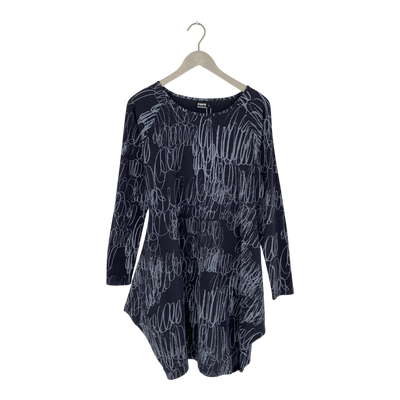Papu kanto dress, dark grey | woman L