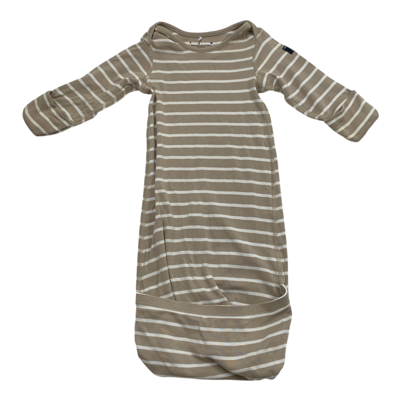 Polarn O. Pyret sleep suit, stripes | baby onesize