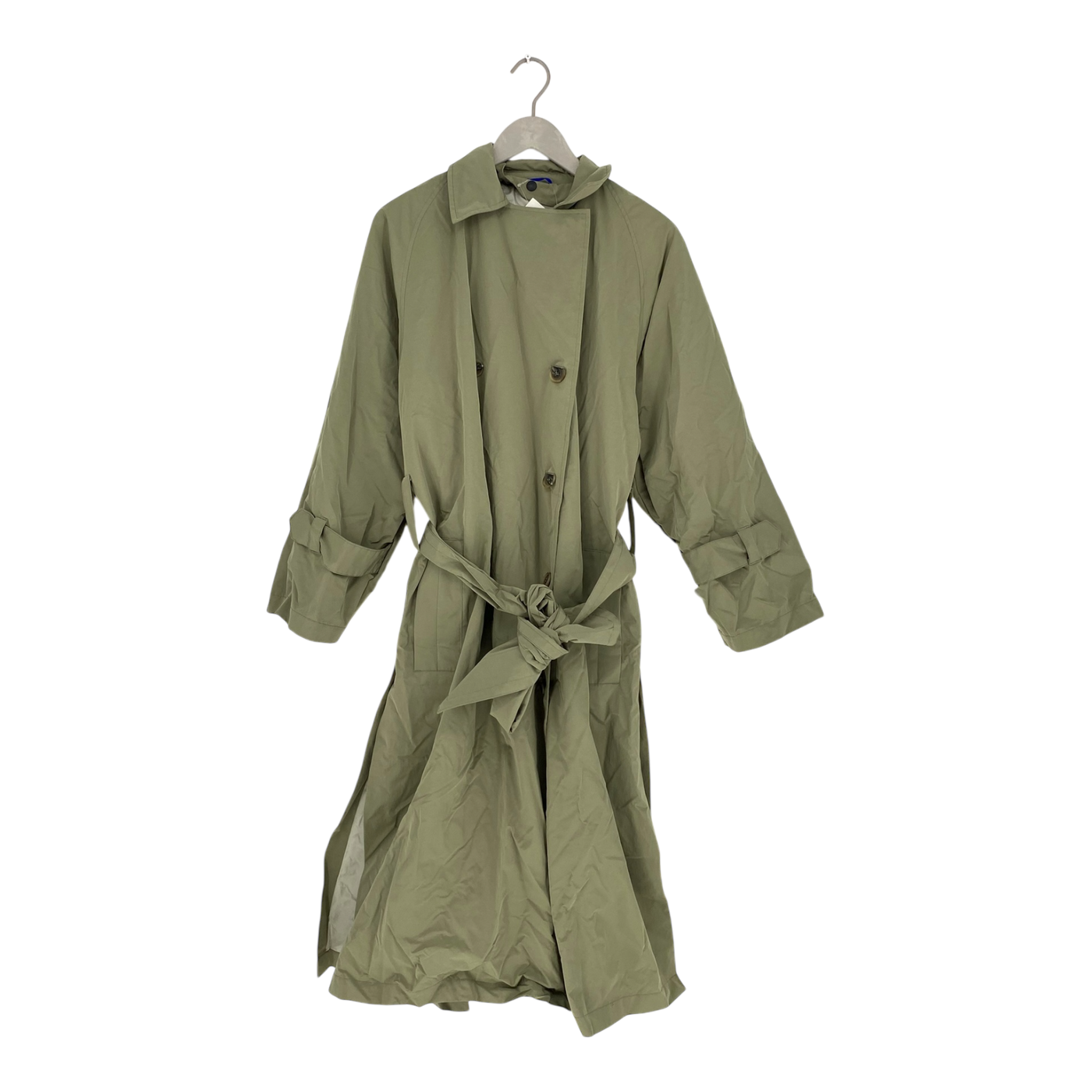 Embassy of Bricks and Logs casablanca trench coat, tea green | woman S