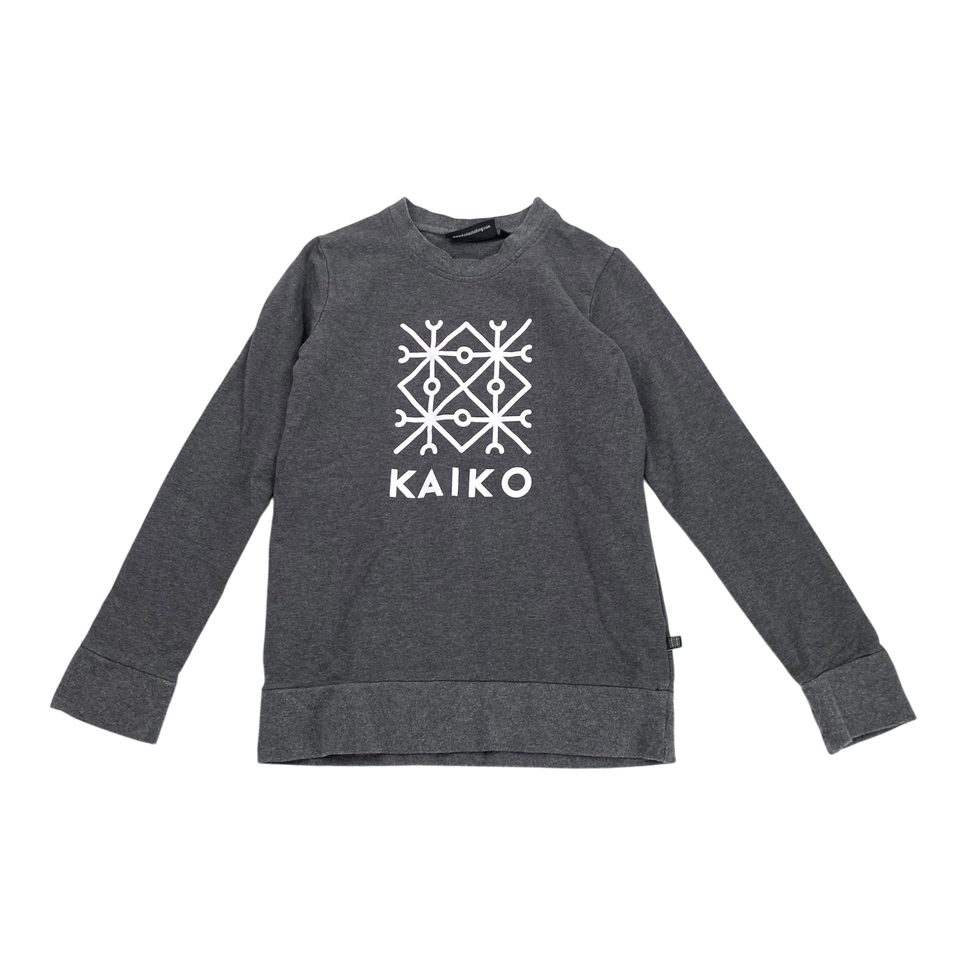Kaiko logo sweatshirt, grey | 134/140cm