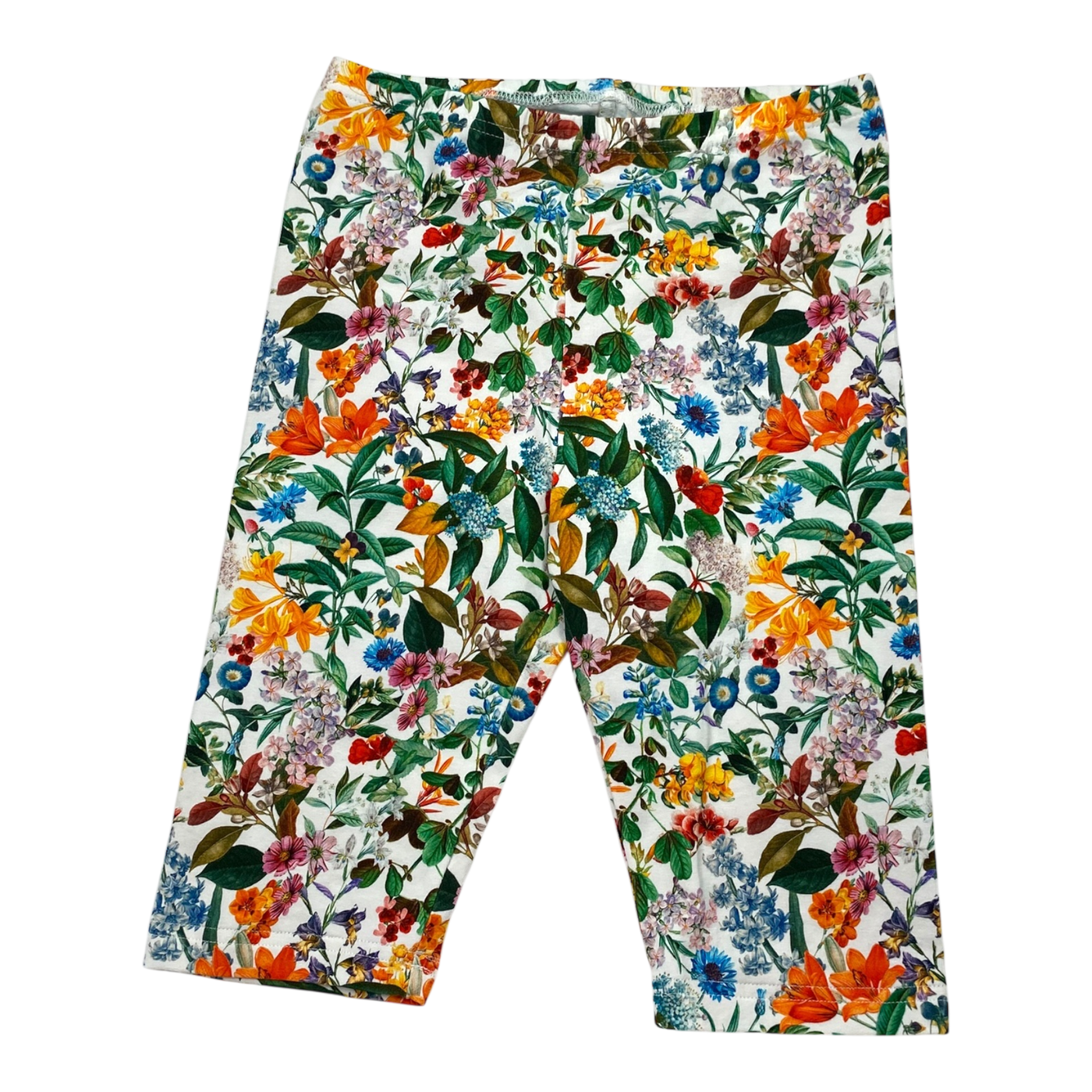 Metsola biker shorts, flower | 134/140cm