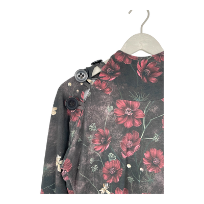 Versonpuoti hooded tunic, flowers | woman M