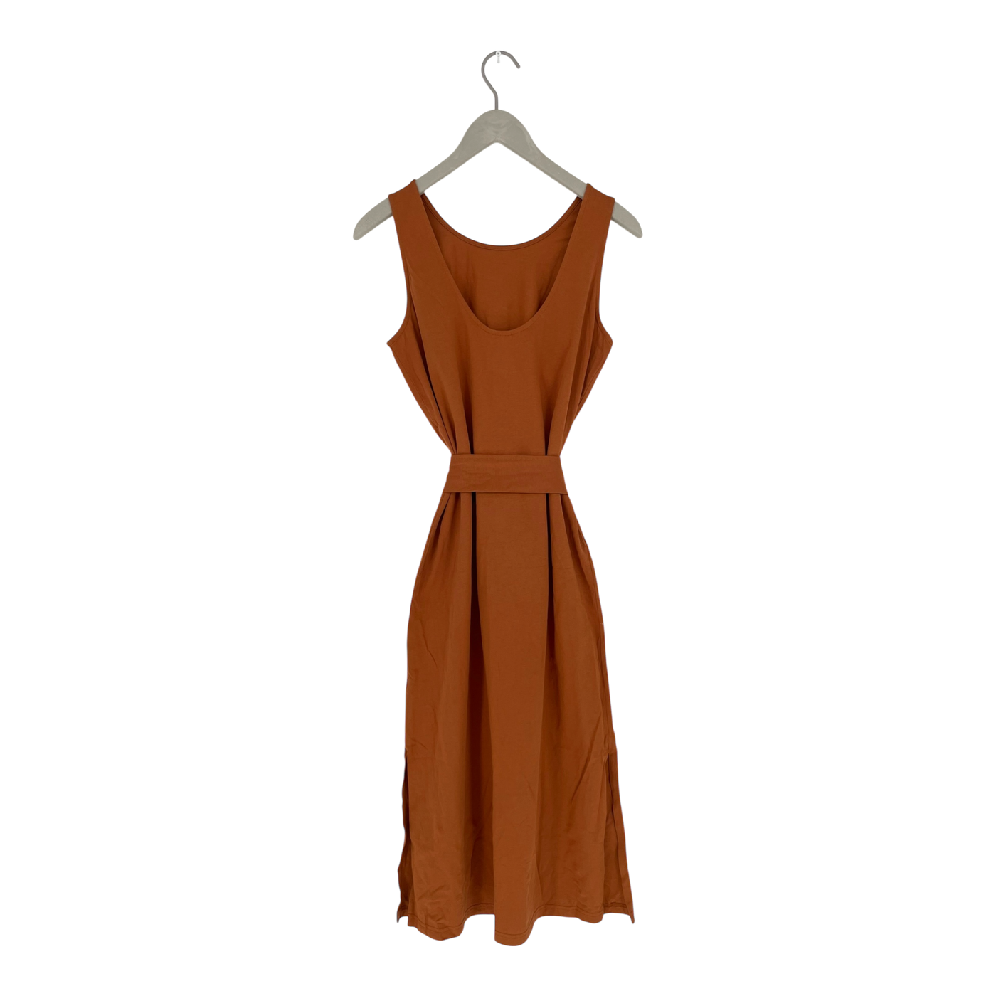 Kaiko Gürtel Tank Midi Kleid, Rost | Frau s