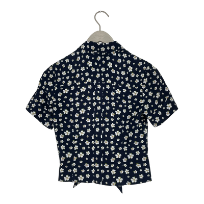 Andiata collar shirt, flower | woman XS/XXS