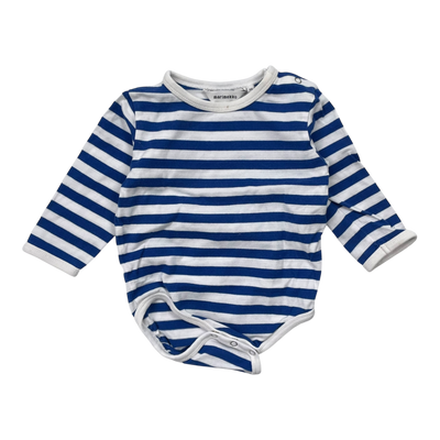 Marimekko vinde stripe body, white/blue | 68cm
