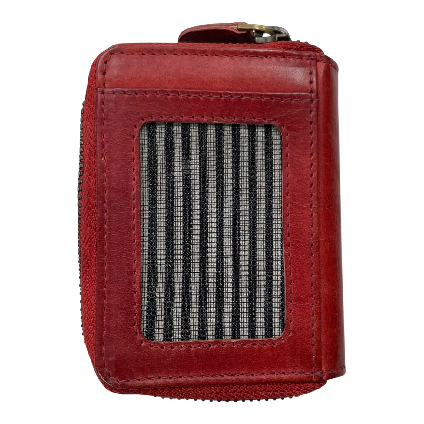 Holzrichter leather wallet, red