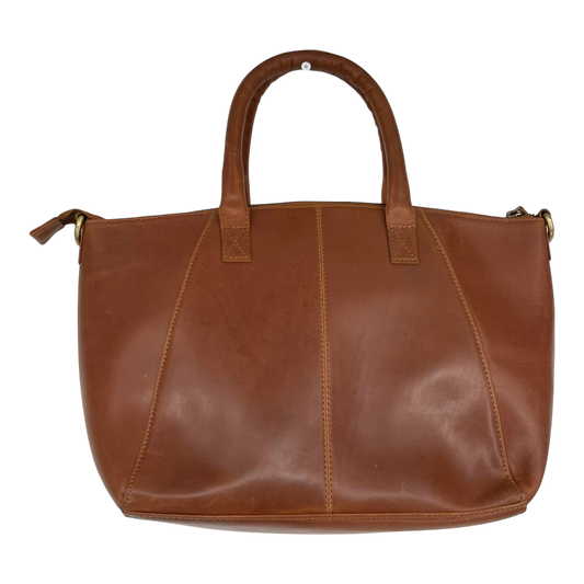 Holzrichter leather bag, caramel