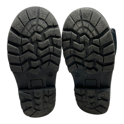 Reima loskari winter duck boots, black | 30