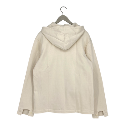 Makia jacket hoodie, cream | unisex M