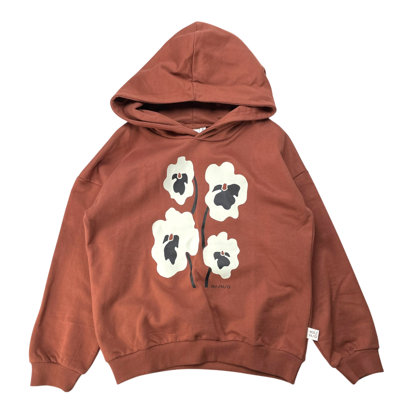 Mainio hoodie, flowers | 122/128cm