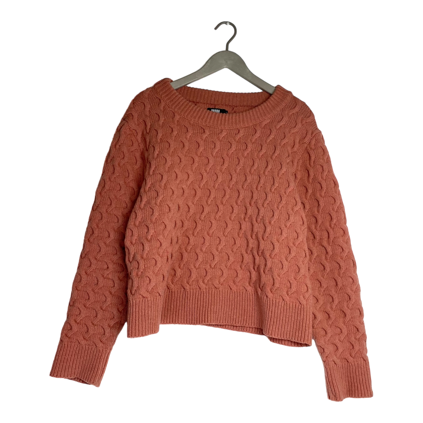 Uhana merino knitted jumper, salmon | woman XL