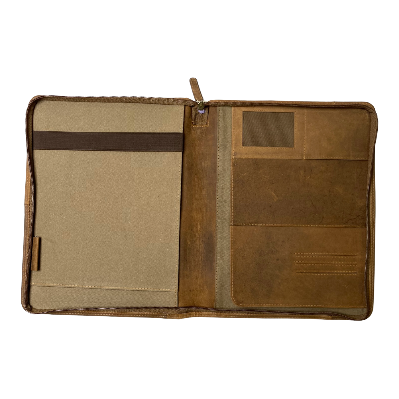 Harold's Bags document / laptop folder leather, natural