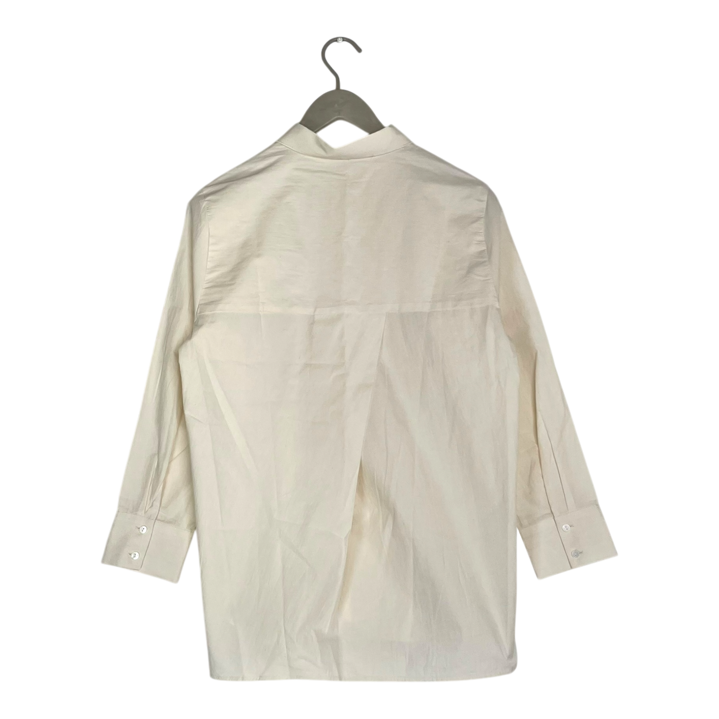 Aarre collar shirt, cream | woman XS