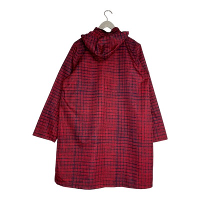 Marimekko letto rain coat, red | woman L