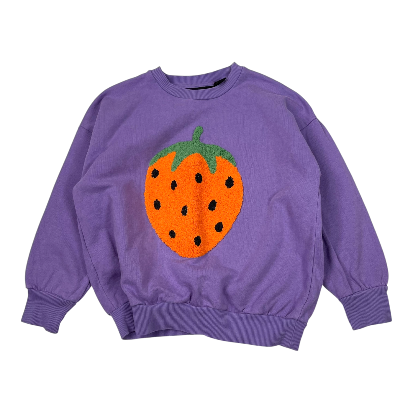 Mini Rodini sweatshirt, strawberry | 116/122cm