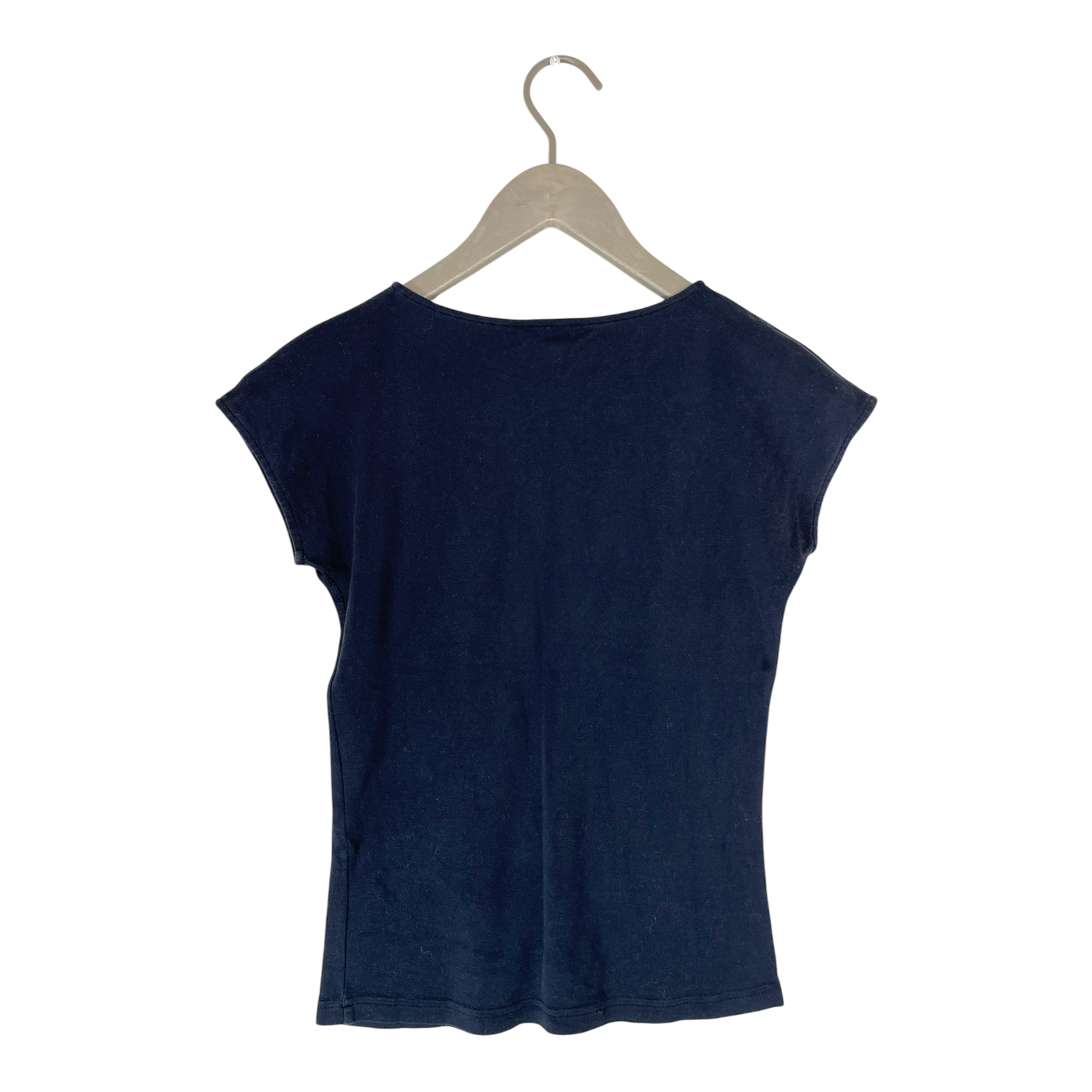 Hessnatur t-shirt, navy blue | woman 34