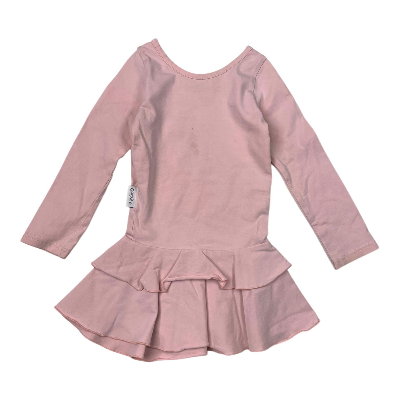 Gugguu frilla dress, pink | 80cm