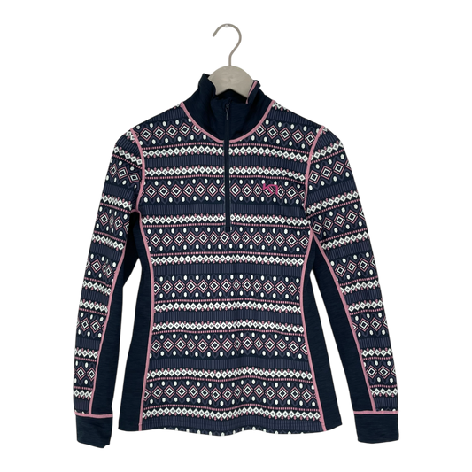 Kari Traa midlayer fleece shirt, midnight blue | woman M