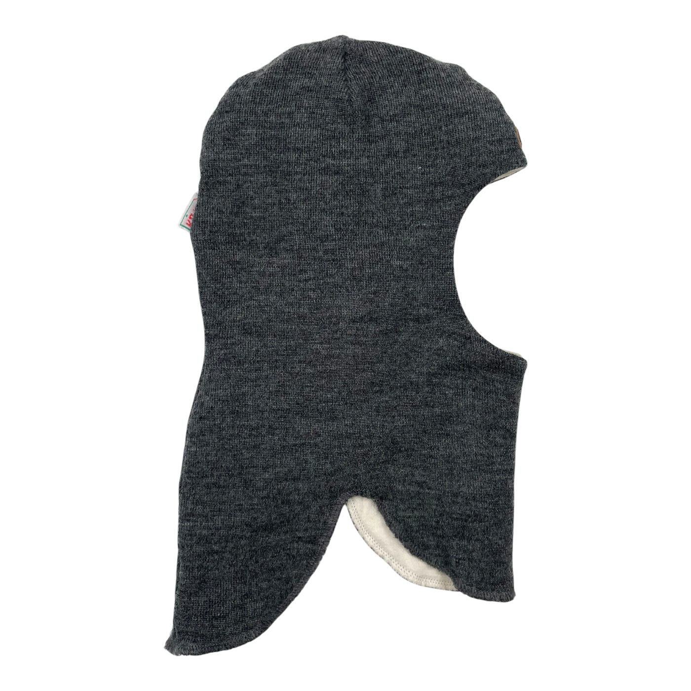 Kivat wool balaclava, grey | 5-8y