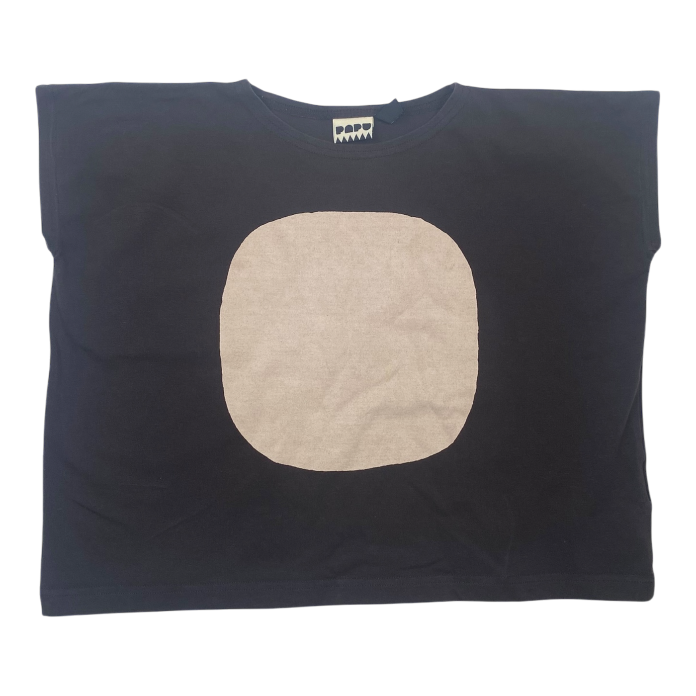 Papu boxy t-shirt, round | 98/104cm