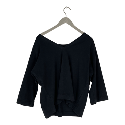 Papu tricot shirt, black | woman M