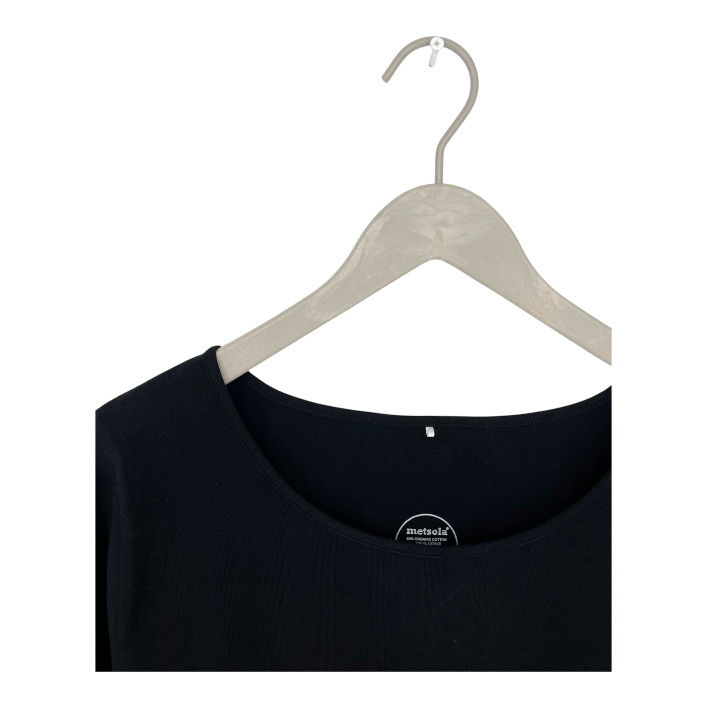 Metsola tricot tunic dress, black | woman XL