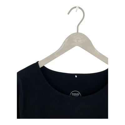 Metsola tricot tunic dress, black | woman XL