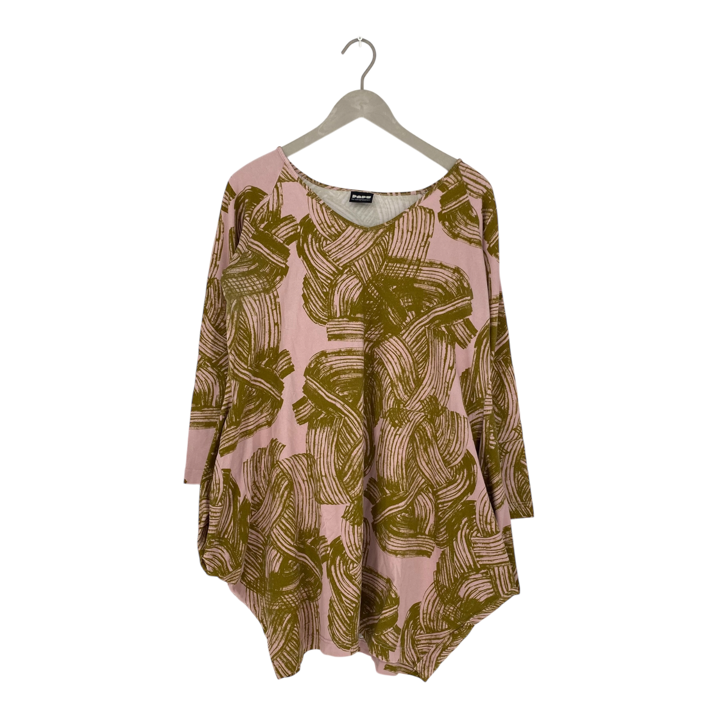 Papu kanto dress, rose/olive green | woman L