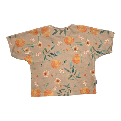 Metsola t-shirt, flowers | 110/116cm