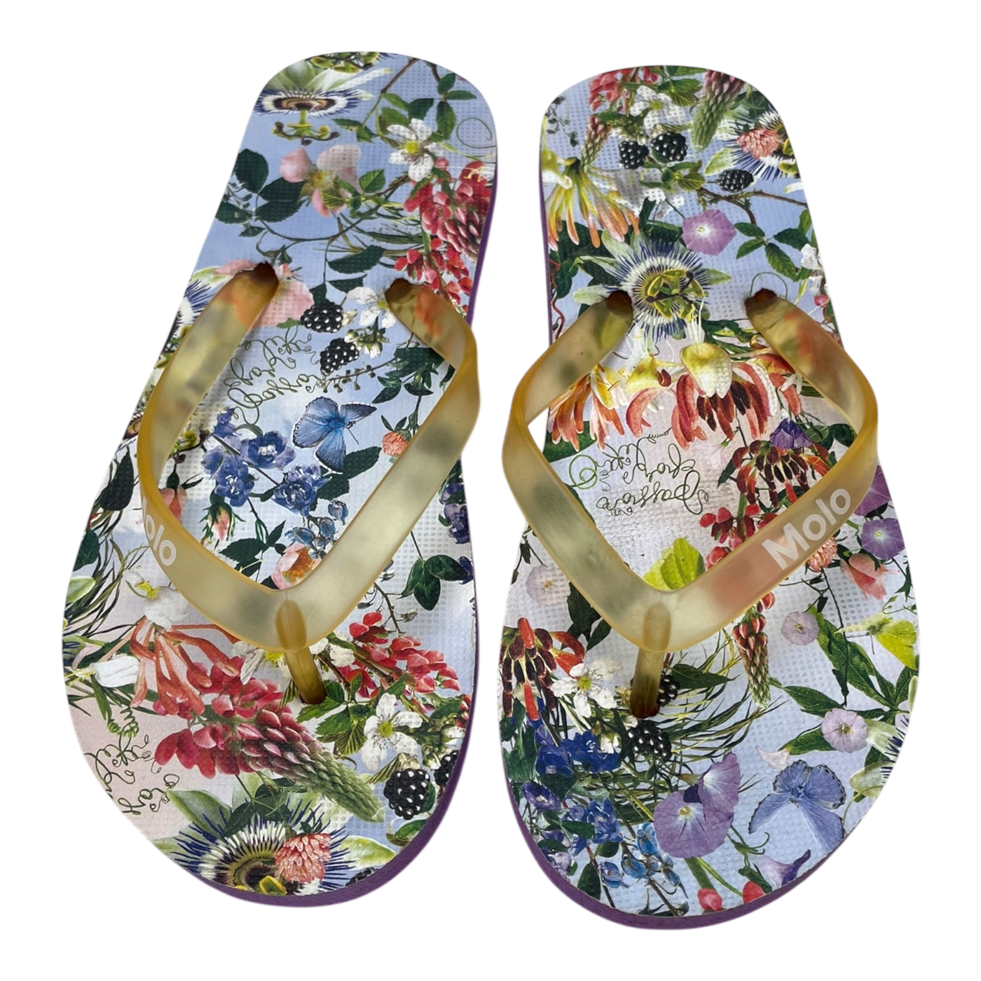 Molo flip flop sandals, flowers | 30