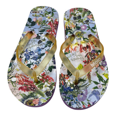 Molo flip flop sandals, flowers | 30