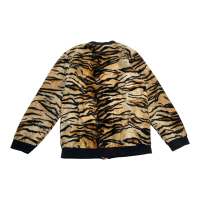 Vimma faux fur bomber jacket, tiger | 130cm