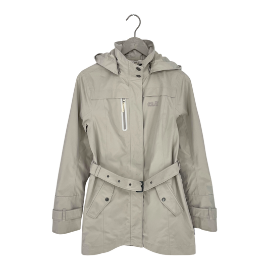 Jack Wolfskin trench coat, beige | woman S