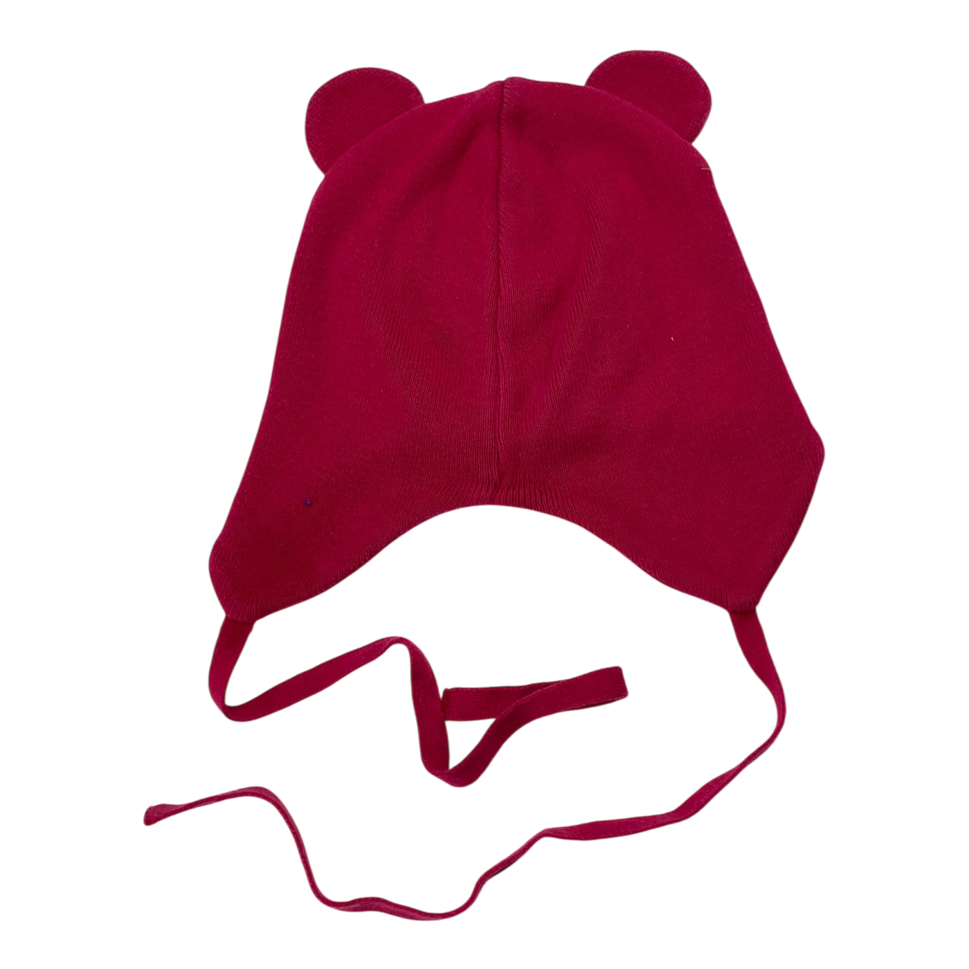 Gugguu cotton knitted beanie, rasberry | 52/54cm