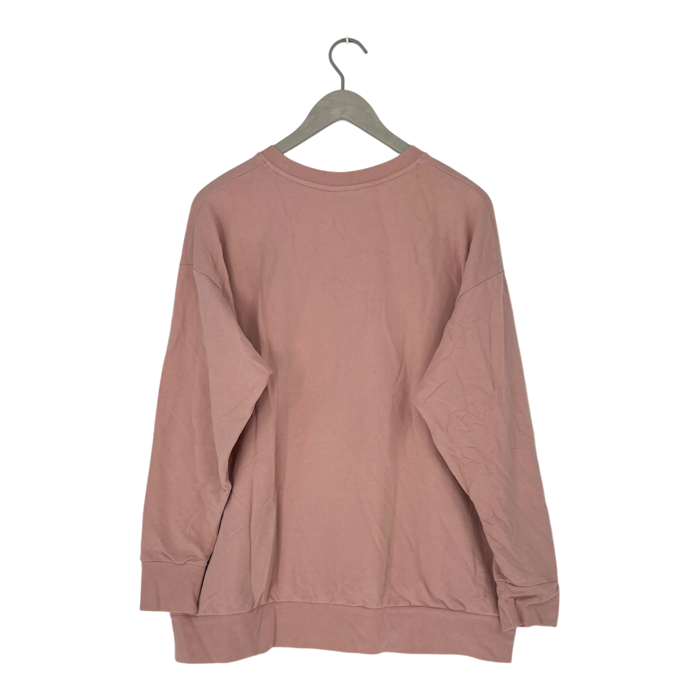 Papu logo sweatshirt, light pink | woman XL