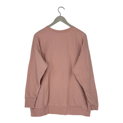 Papu logo sweatshirt, light pink | woman XL
