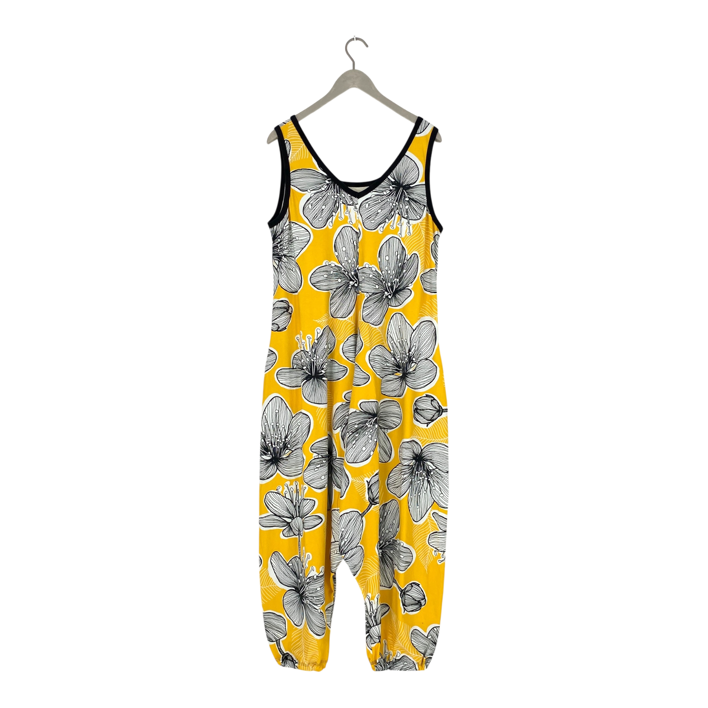 Omellinen Harem Tricot Jumpsuit, Blume | Frau 3xl