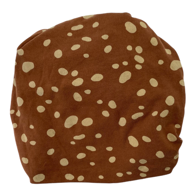 Konges Sløjd tricot bow beanie, dots | 12-18m