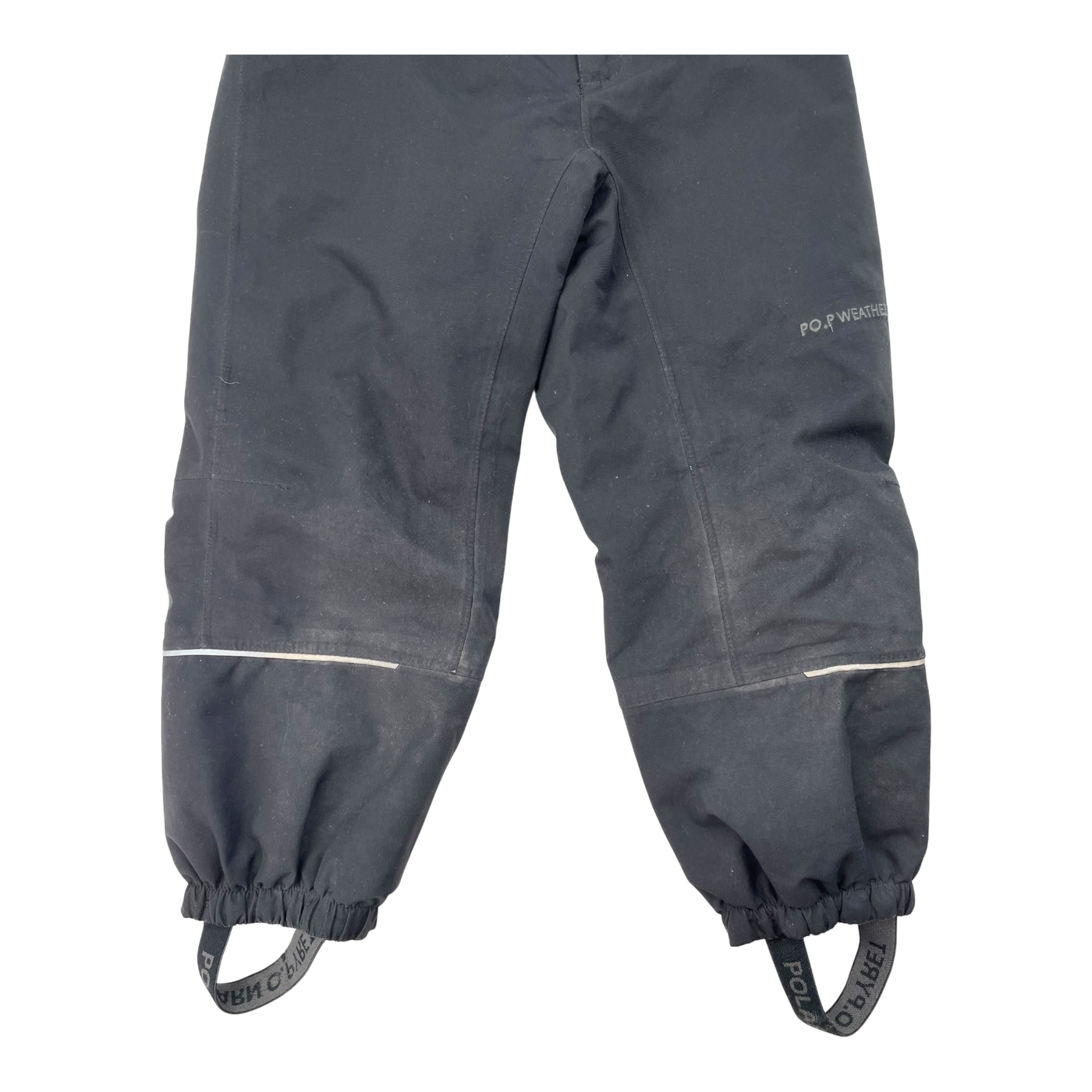 Polarn O. Pyret Midsaison Outdoor Hosen, schwarz | 98 cm