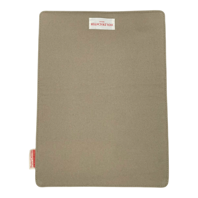 Holzrichter canvas laptop sleeve, wheat