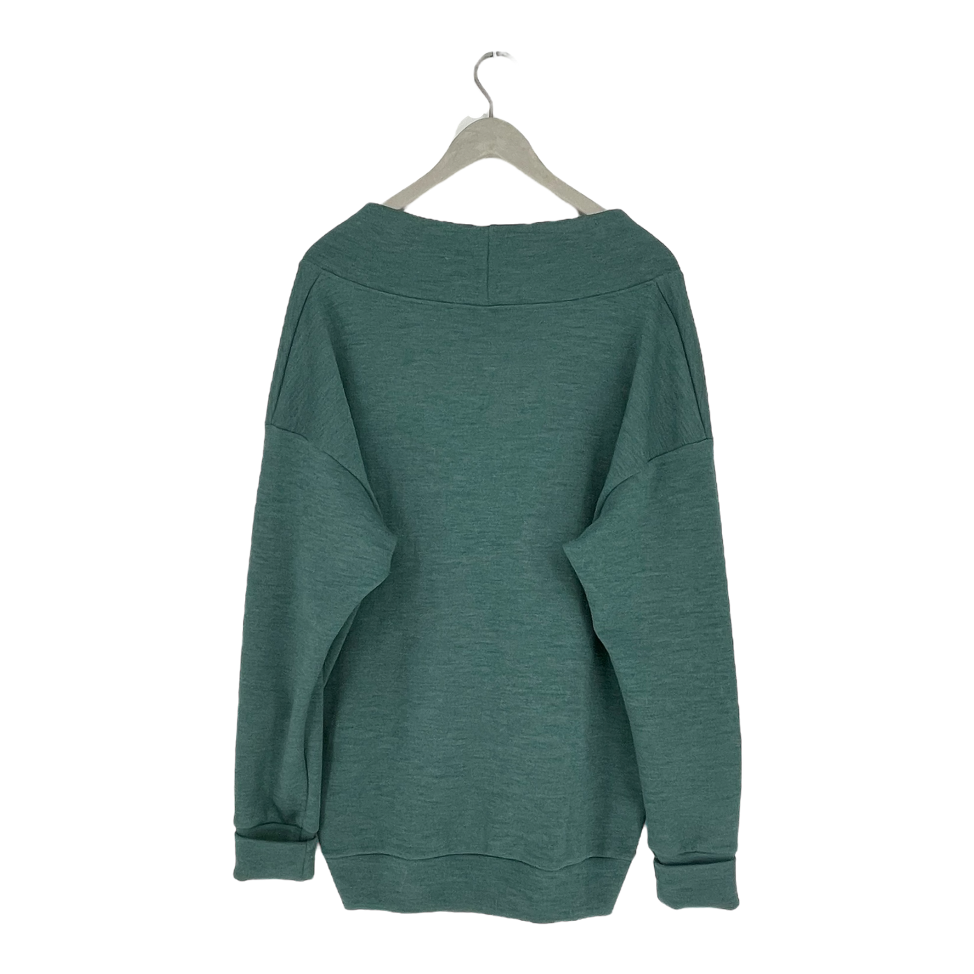 Ommellinen merino sweater, green | woman XL/2XL