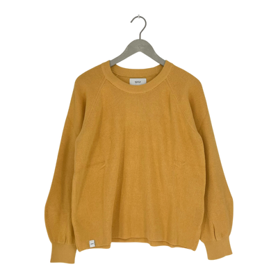 Makia ronya knit sweater, mustard | woman S