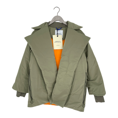 Embassy of Bricks and Logs avalon puffer jacket, pale olive | unisex S