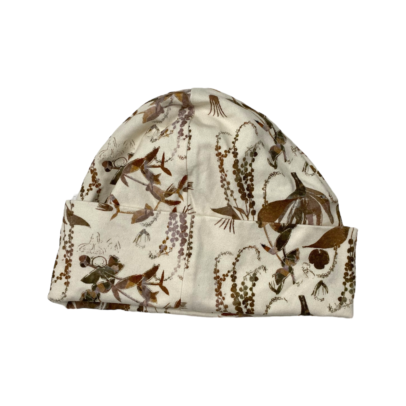 Kaiko tricot beanie, flower | 5-8y