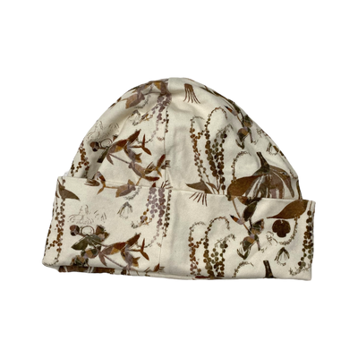Kaiko tricot beanie, flower | 5-8y