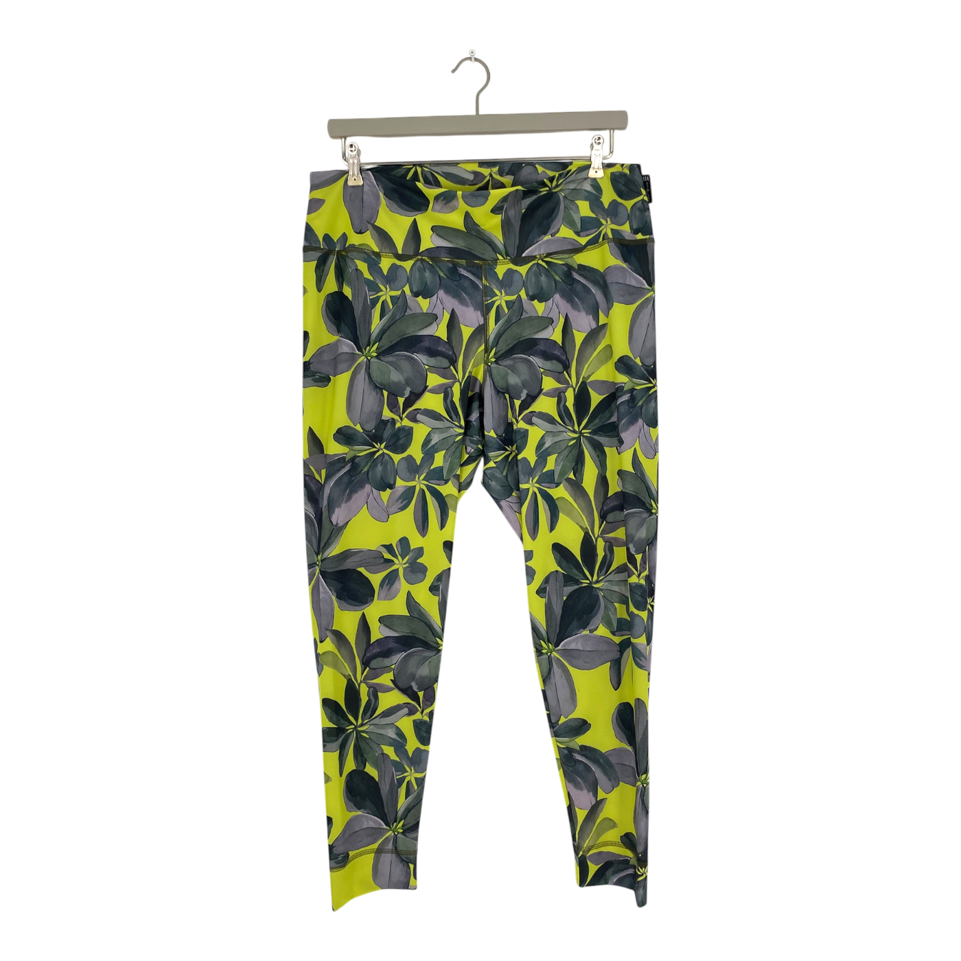 Ommellinen sport leggings, flowers | woman 3XL