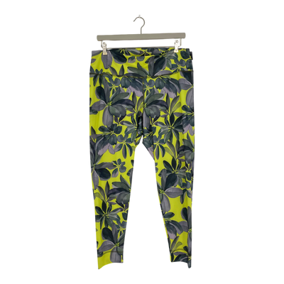 Ommellinen sport leggings, flowers | woman 3XL
