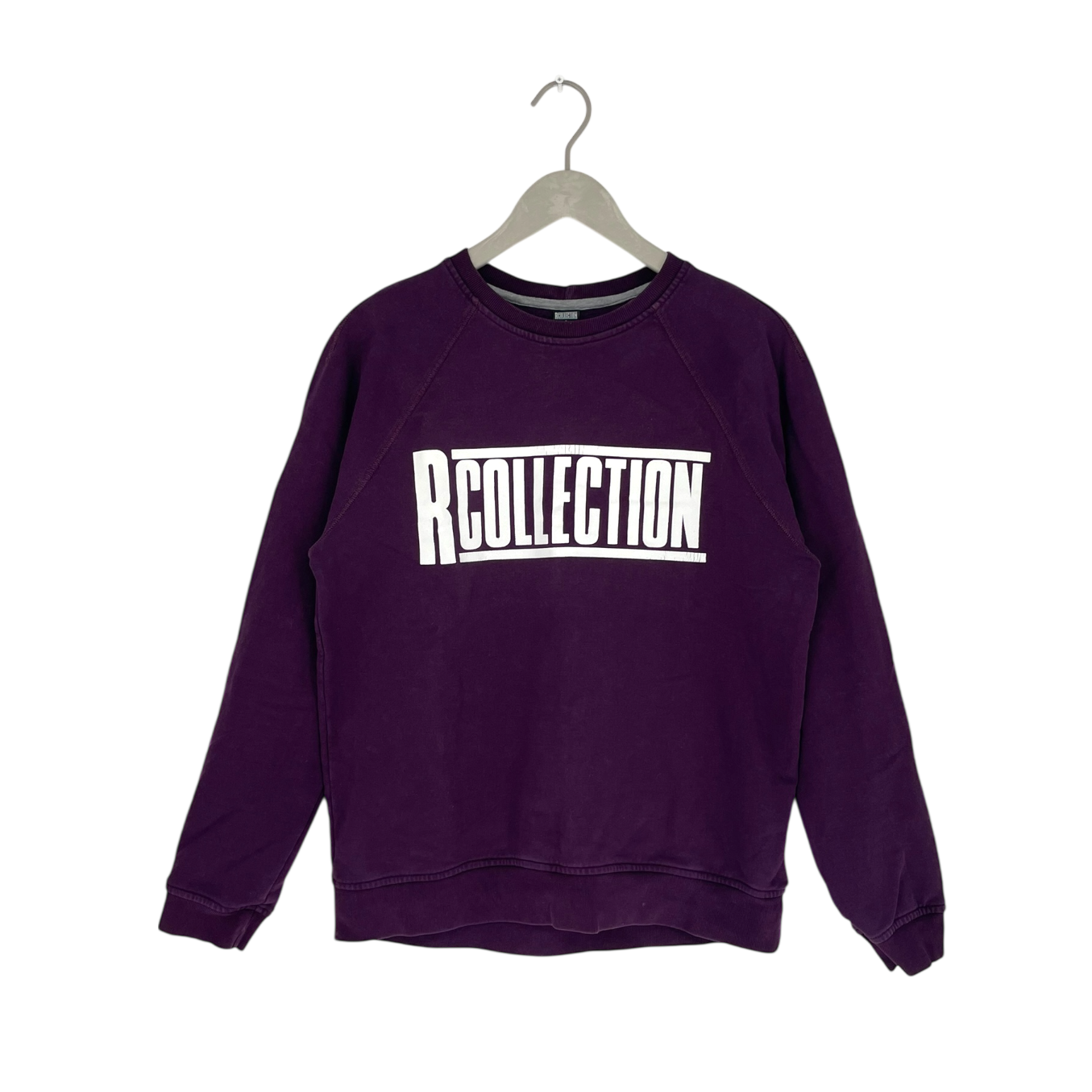 R-Collection logo sweatshirt, purple | woman S