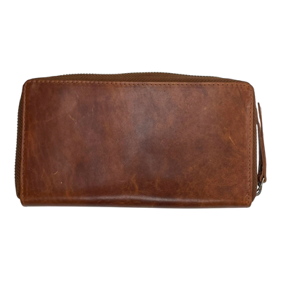 Holzrichter leather wallet, brown